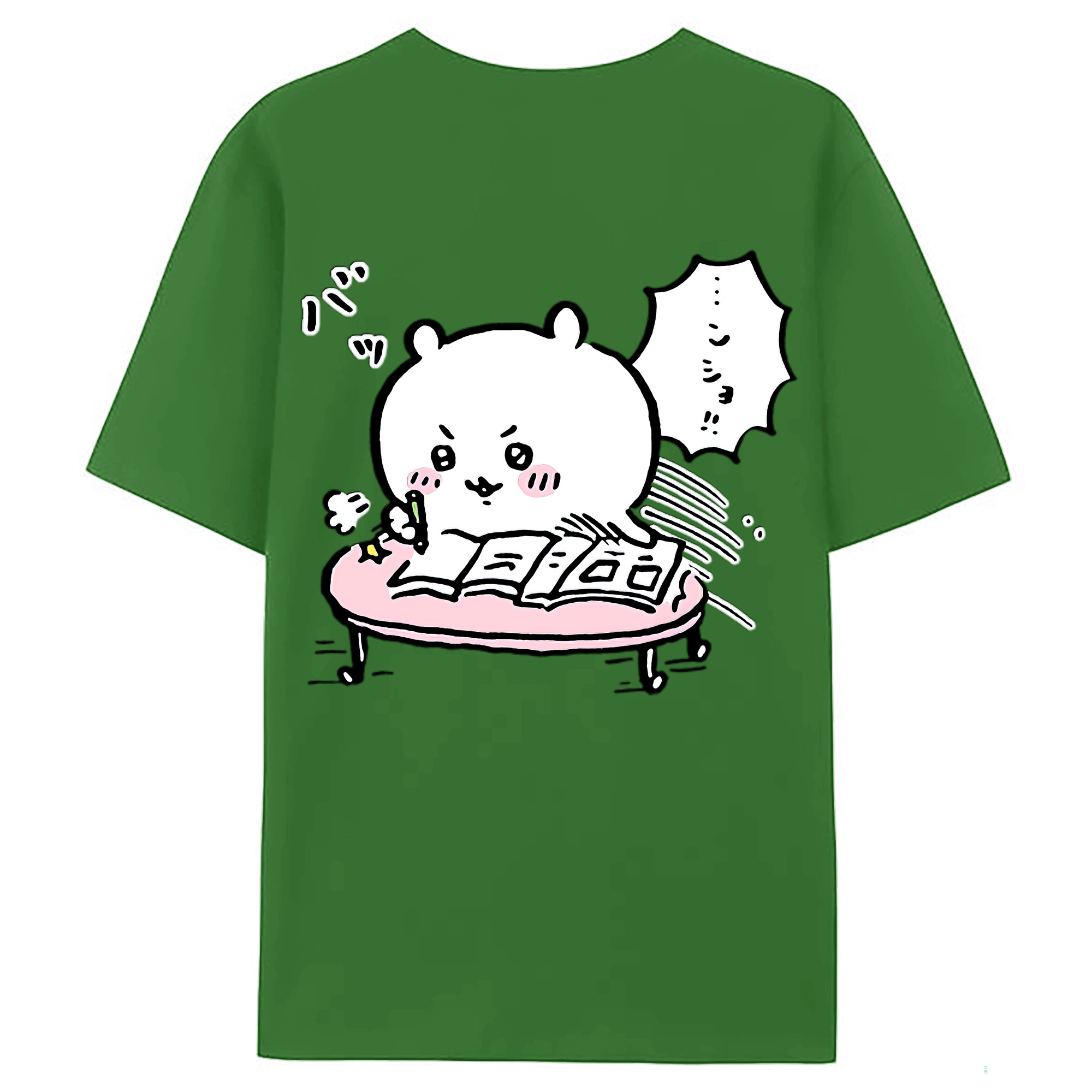 （画像用） ちいかわ ちいかわ Chii-kawa chiikawa レディース半袖Tシャツ(バックプリント)
